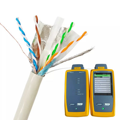 Wewnętrzne kable CCA Cat 6 FTP Ethernet Lan 4 pary o długości 305 m, wysoka prędkość