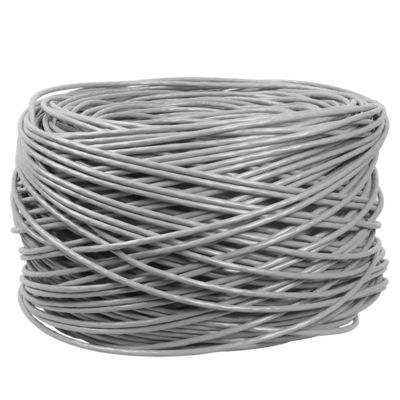 Kabel krosowy UTP Cat6 24 AWG Cat 5e BC 0,51 Kurtka IPVC 4 pary 305 m