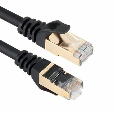 Wytrzymały kabel krosowy Ethernet Cat 7 600 MHZ High Speed ​​Gigabit 10 Gb / s