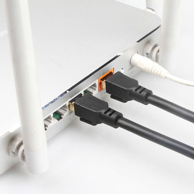 Kabel krosowy OEM Gigabit Ethernet Cat8 S/FTP 40 Gb/s 2000 MHZ Praktyczny
