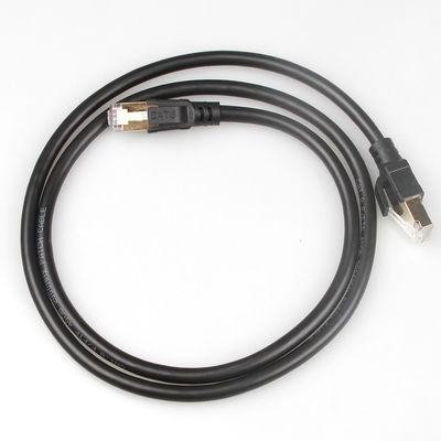 Kabel krosowy OEM Gigabit Ethernet Cat8 S/FTP 40 Gb/s 2000 MHZ Praktyczny