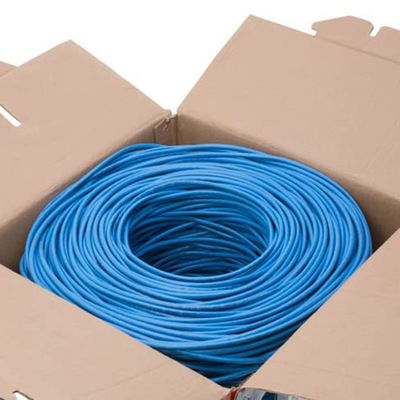 23AWG Praktyczny kabel Lan Cat6 BC 0,57 UTP Kurtka PVC 4 pary 305 m