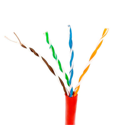 2 pary 24AWG Kabel zewnętrzny Cat5e 1000ft, kabel sieci wewnętrznej Cat5e Speed