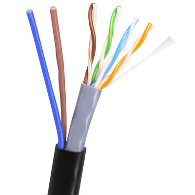 Przeciwzużyciowy kabel UTP Cat5e o długości 300 m Uniwersalna praktyczna kurtka z PVC
