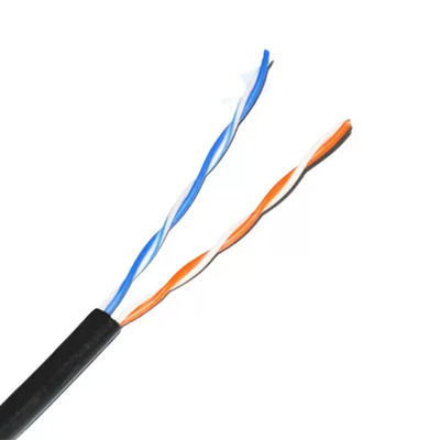 2 pary 24AWG Kabel zewnętrzny Cat5e 1000ft, kabel sieci wewnętrznej Cat5e Speed