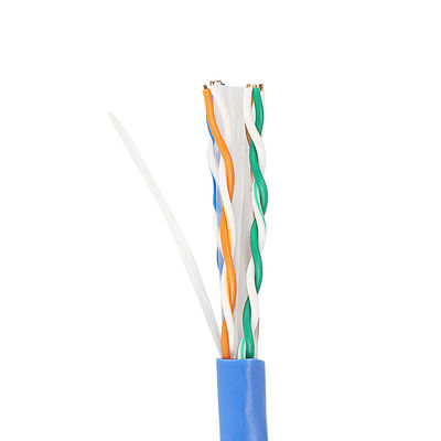 Kabel Ethernet Cat6 z czystej miedzi 1000 Ft CU 4PR 23AWG 0,57 mm do wnętrz