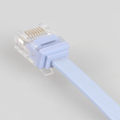 Odporny na promieniowanie UV płaski kabel Ethernet Cat6 Odporny na warunki atmosferyczne do komputera