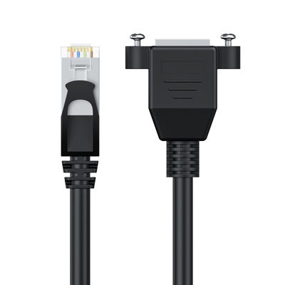 Trwały przedłużacz Cat6, złącze męskie do żeńskiego RJ45 Kabel krosowy sieciowy
