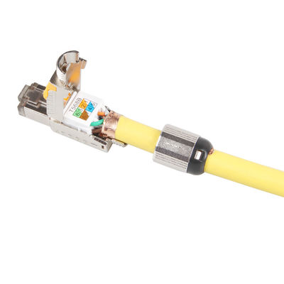 Stabilny kabel 22AWG Cat6a S FTP, 4 pary LSHF LSOH Cat6a S / FTP LSZH