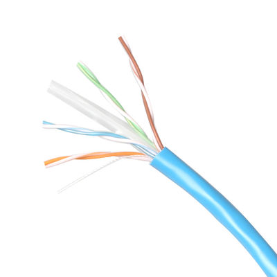 Kabel sieciowy UTP 500 MHz Cat 6a Izolacja PE TIA568 C.2 Miedziany przewodnik CCA