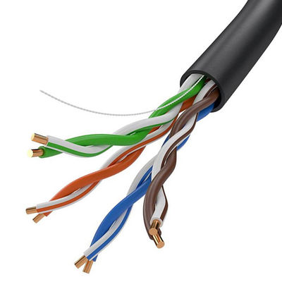 Solidny kabel sieciowy UTP Cat5e 4 pary płaszcz z PVC z przewodem CCA