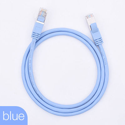 Wewnętrzny kabel krosowy Ethernet Cat5e 100 m FTP STP Powłoka PCV ze złączem RJ45