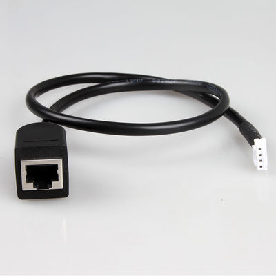 ROHS Elektroniczna przemysłowa wiązka przewodów RJ45 żeńska do JST Molex 1,0 1,25 2,0 mm