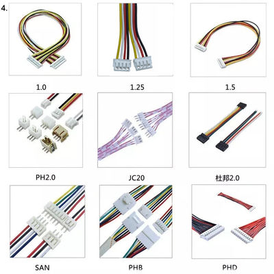 Niestandardowy kabel wiązki przewodów silnika Uniwersalny Trwały Wielokolorowy