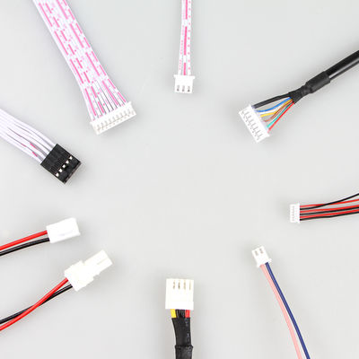 Kabel wiązki przewodów 0,8 mm 1,25 mm 1Pin 2Pin 40Pin dla przemysłu