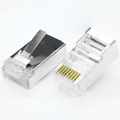 RJ45 Cat5e 8P8C Złącza przewodów elektrycznych UTP Port sieciowy FTP