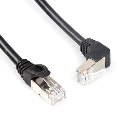 Trwały ekranowany kabel Ethernet Cat6 RJ45 SFTP Prosto do 270 stopni