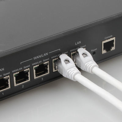 OEM Cat 6a Ethernet Lan Cables Miedziana kurtka 7/0,2 PVC / LSZH ze złączem RJ45