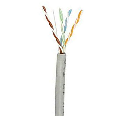 Cat6a 1000 Ft Ethernet Lan Kable 23AWG 0,58 mm Solidna miedź 500Mzh PVC LSZH Jacket