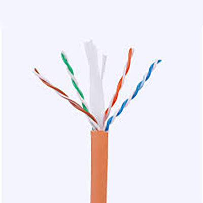 Cat6a 1000 Ft Ethernet Lan Kable 23AWG 0,58 mm Solidna miedź 500Mzh PVC LSZH Jacket