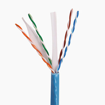 Cat6a 1000 Ft Ethernet Lan Kable 23AWG 0,58 mm Solidna miedź 500Mzh PVC LSZH Jacket