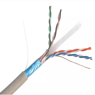 Wewnętrzne kable CCA Cat 6 FTP Ethernet Lan 4 pary o długości 305 m, wysoka prędkość