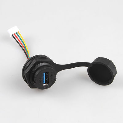 IP68 Wodoodporny przemysłowy kabel Lan Złącze żeńskie XH 2.5 do USB 3.0