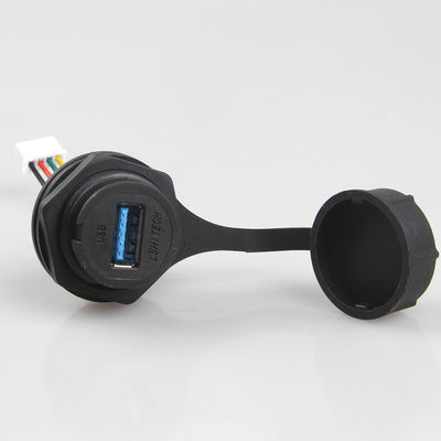 IP68 Wodoodporny przemysłowy kabel Lan Złącze żeńskie XH 2.5 do USB 3.0