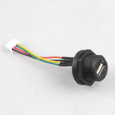Wodoodporny kabel przedni XH2.54 4P USB Produkcja wiązki przewodów 2,54 mm