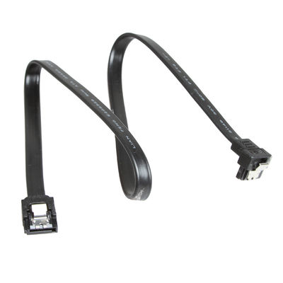 12-calowy kabel zasilający SATA 3 Data 90 stopni pod kątem prostym z zatrzaskiem blokującym