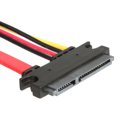 Stabilny przedłużacz SATA 3 Kabel do dysku twardego, męski na żeński 7 + 15-pinowy SATA 3.0 6 gb / s