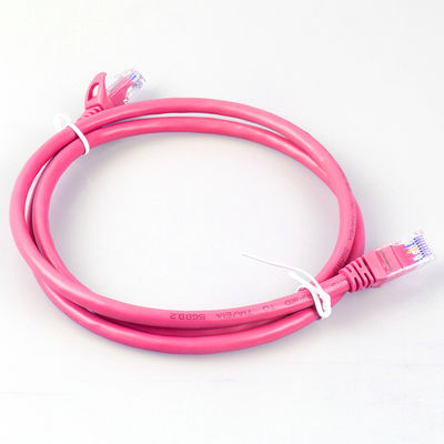 Kabel krosowy 26AWG FTP UTP Cat6a 4 pary Kolor czerwony Uniwersalny