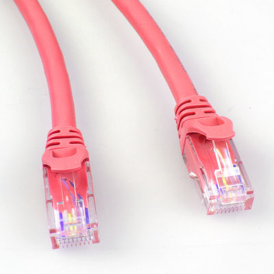 Kabel krosowy 26AWG FTP UTP Cat6a 4 pary Kolor czerwony Uniwersalny