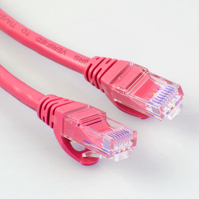 Kabel krosowy 26AWG FTP UTP Cat6a 4 pary Kolor czerwony Uniwersalny