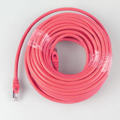 Kabel krosowy Direct Burial 6 Ft Cat7 Heavy Duty Wodoodporny 26AWG 10 Gb Czerwony