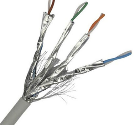 Płaszcz PVC Kabel Ethernet Cat7 Lan Izolacja HDPE Goła miedź