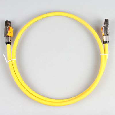 Kabel Cat 7 STP zakończony w terenie, modułowa wtyczka sieciowa RJ45 8P8C Kabel krosowy Cat 7