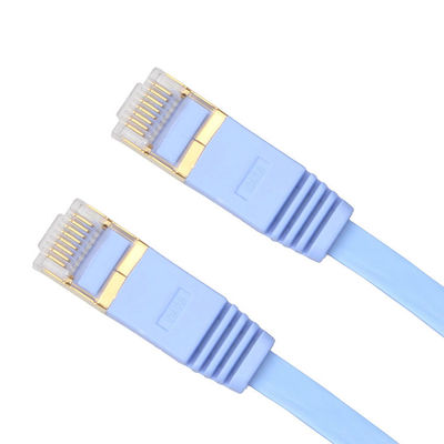 Praktyczny płaski kabel UTP 30 AWG, ultracienki kabel krosowy RJ45 CAT6