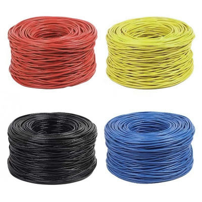 23AWG Praktyczny kabel Lan Cat6 BC 0,57 UTP Kurtka PVC 4 pary 305 m