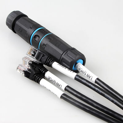 Fabrycznie dostosowany kabel sieciowy Cat6a1 do 4 kabli krosowych dla inżynierii