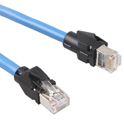 Cat6a S/FTP Kabel Ethernet 6 stóp Kabel sieciowy RJ45 Patch Przemysłowy kabel sieciowy typu Drag Chain
